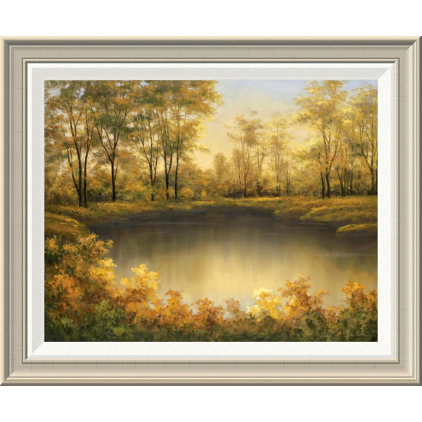 Global Gallery Autumn by Diane Romanello Picture Frame Print Wayfair